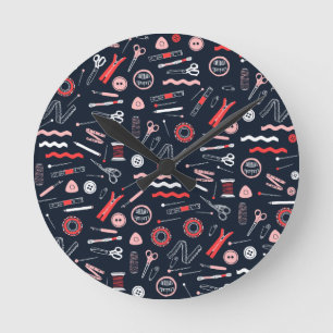 Seamstress Wall Clock