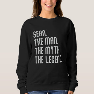 SEAN Man Myth Legend Shirt Gifts For Mens Funny SE