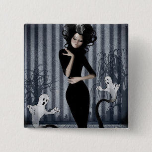 Seance Queen Button