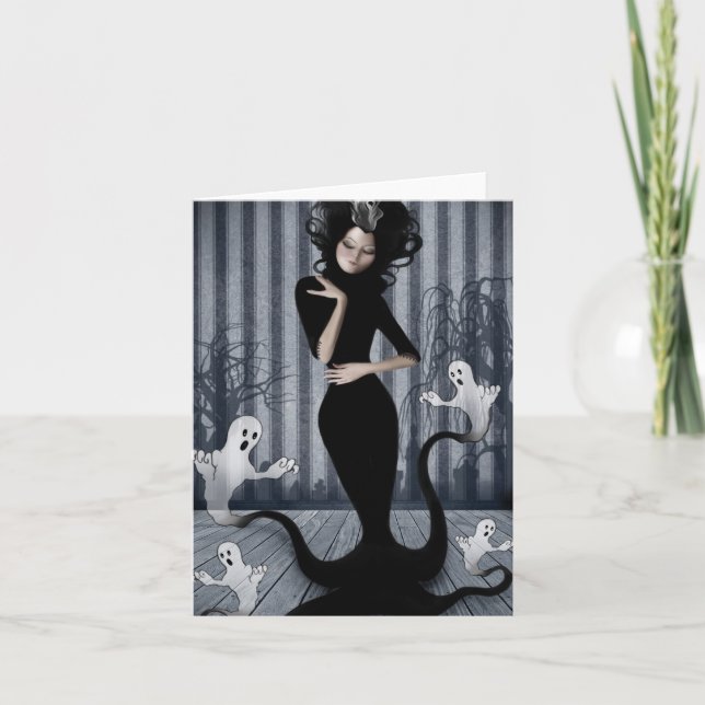 Seance Queen Note Card (Front)