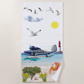 Seaplane Adventure Towel