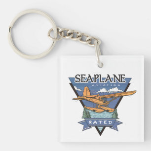 Seaplane Aviation Rated Key Ring