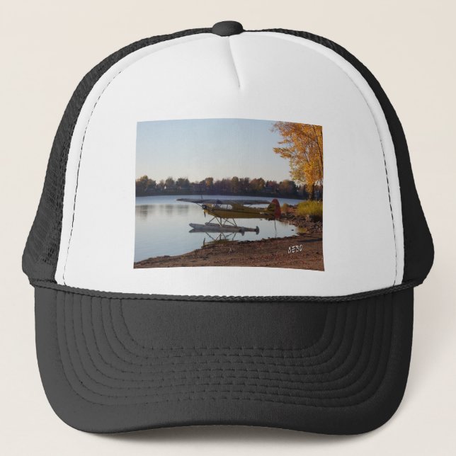 Seaplane by the Lake Trucker Hat (Front)