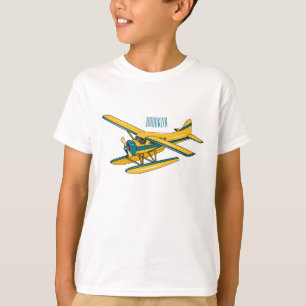 Seaplane cartoon illustration T-Shirt