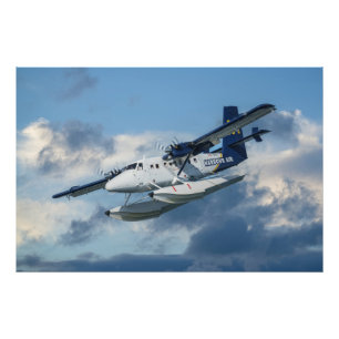Seaplane in the Sky Photo Print