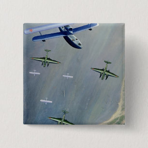 Seaplanes, 1933 15 cm square badge