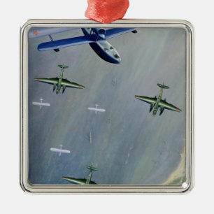 Seaplanes, 1933 metal tree decoration