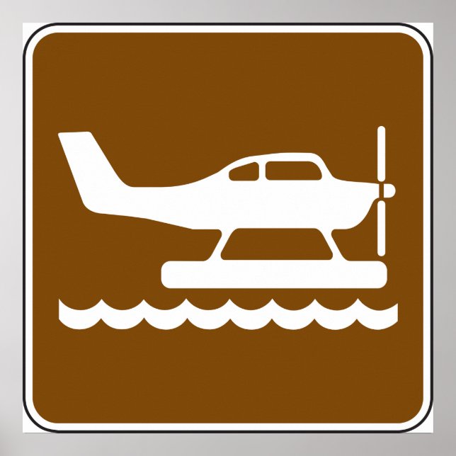 Seaplanes Sign (Front)