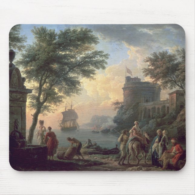Seaport, 1763 mouse mat (Front)
