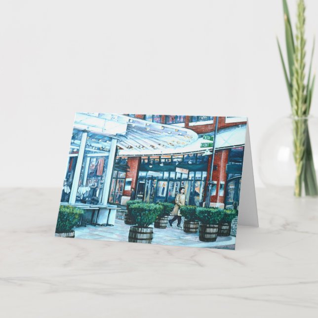 Seaport Excursions Greeting Card (Front)