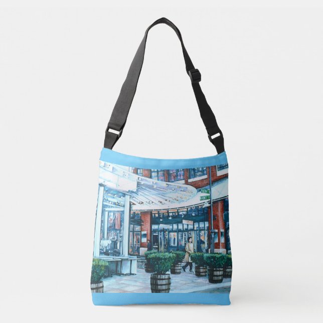 Seaport Excursions, New York City Crossbody Bag (Front)