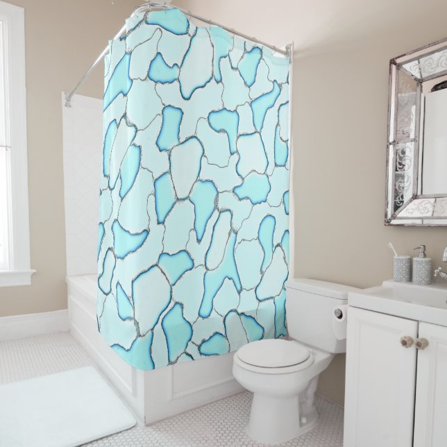 Seaquacamo Shower Curtain (In Situ)