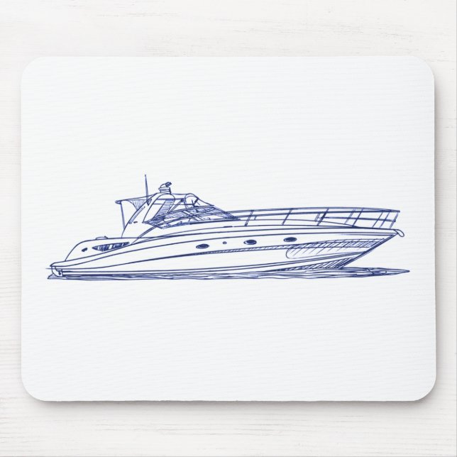 SeaRay Sundancer 455 Mouse Mat (Front)