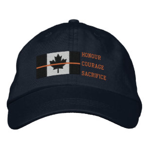 Search and Rescue SAR Canadian Flag  Embroidered Hat