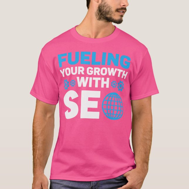 Search Engine Optimisation Seo Marketing Job Inter T-Shirt (Front)