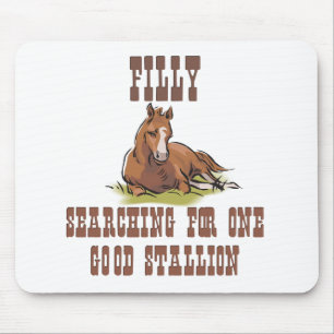 Search for a Stallion Mouse Mat