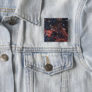 Search For Stellar Survivor Of Supernova Explosion 15 Cm Square Badge