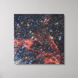 Search For Stellar Survivor Of Supernova Explosion Canvas Print