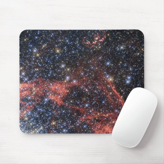 Search For Stellar Survivor Of Supernova Explosion Mouse Mat (With Mouse)