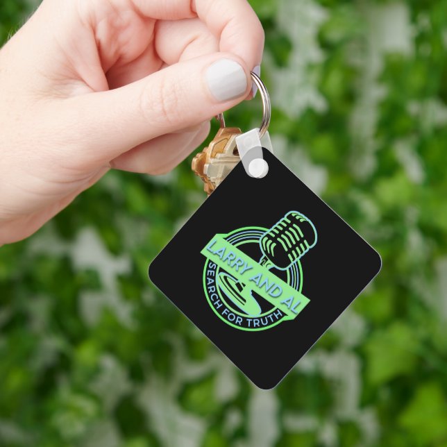 Search For Truth QR Code Keychain (Hand)