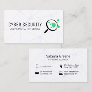 Search Logo Network   AI Tech Circuitry Business Card