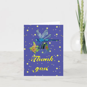 Searching Dragonfly Thank You Card