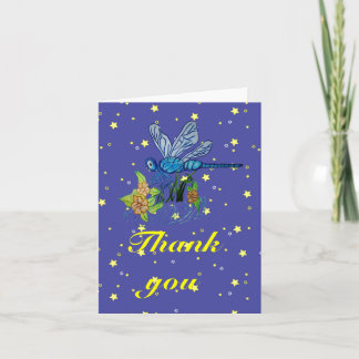 Searching Dragonfly Thank You Card