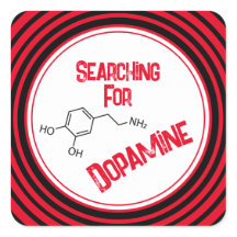 Searching For Dopamine Sticker