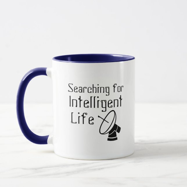 Searching for Intelligent Life Mug (Left)