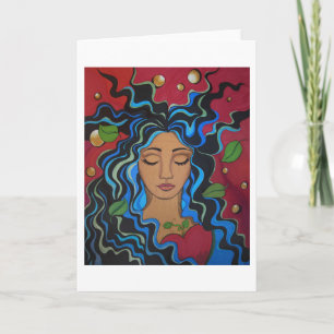 Searching for the Piece greeting card