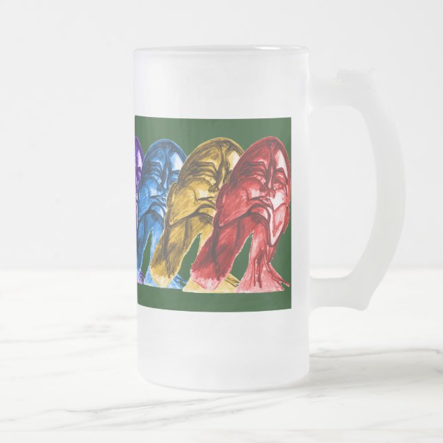 Searching Frosted Mug (Right)