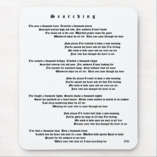 Searching Mouse Mat