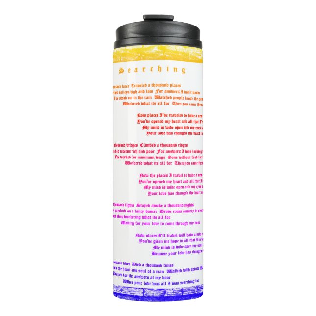 Searching Thermal Tumbler (Front)