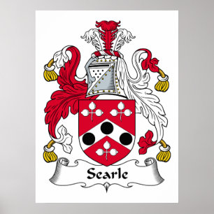 Searle Family Crest Poster
