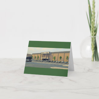 Sears Crabtree Valley Mall Illustration Card