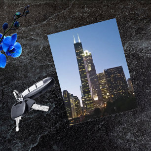 Sears Tower on Chicago Architecture River Cruise Postcard