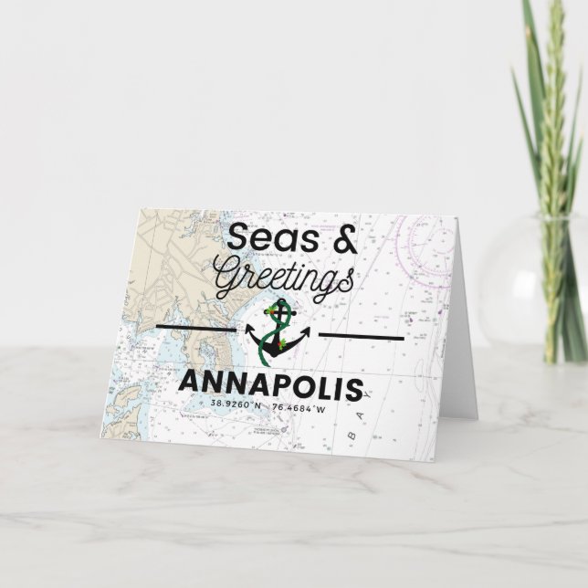 Seas & Greetings Arundel on the Bay Card (Front)