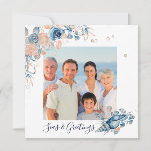 Seas & Greetings Christmas Nautical Chic Photo