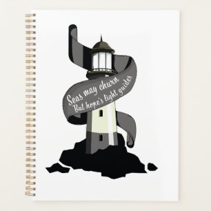 Seas may churn, but hope's light guides planner