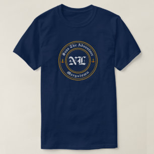 Seas The Adventure Newfoundland Any Town or Bay T-Shirt