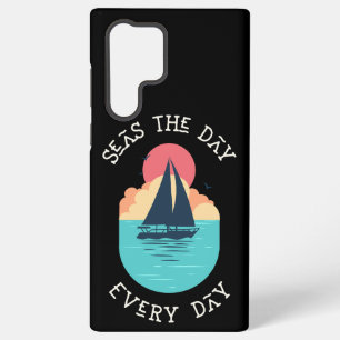 Seas the day every day Black Samsung Phone Case