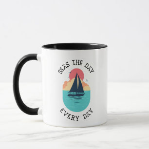 Seas the Day Everyday / Beach Life Mug