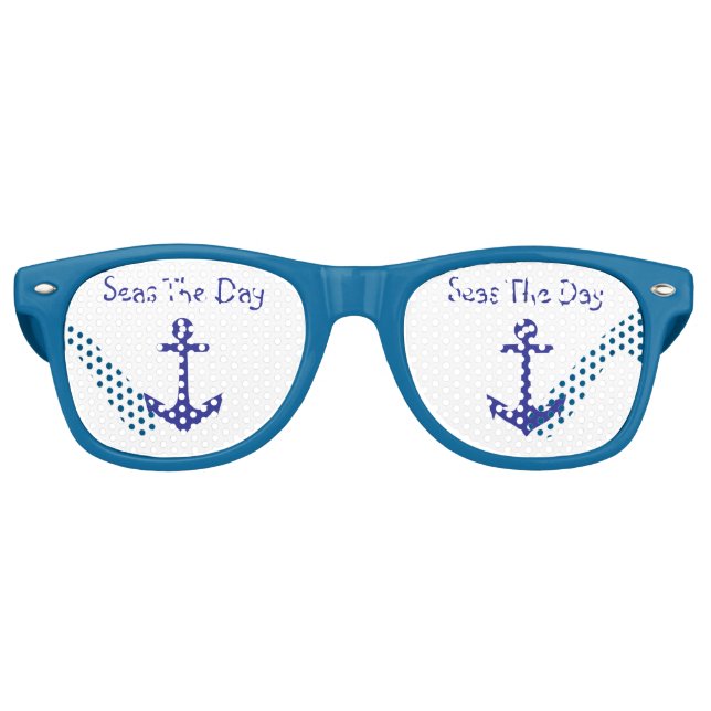 Seas The Day Retro Sunglasses (Front)