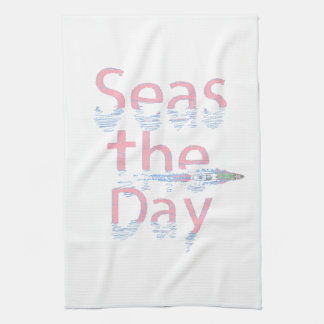 Seas the Day Tea Towel