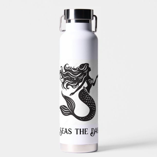 "Seas The Day" Water Bottle (Front)