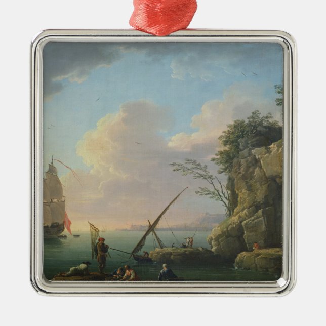 Seascape, 1748 metal tree decoration (Front)