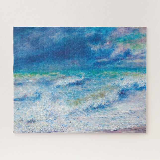 Seascape (1897) by Pierre-Auguste Renoir Jigsaw Puzzle (Horizontal)