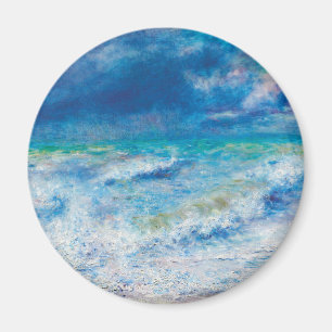Seascape (1897) by Pierre-Auguste Renoir Magnet