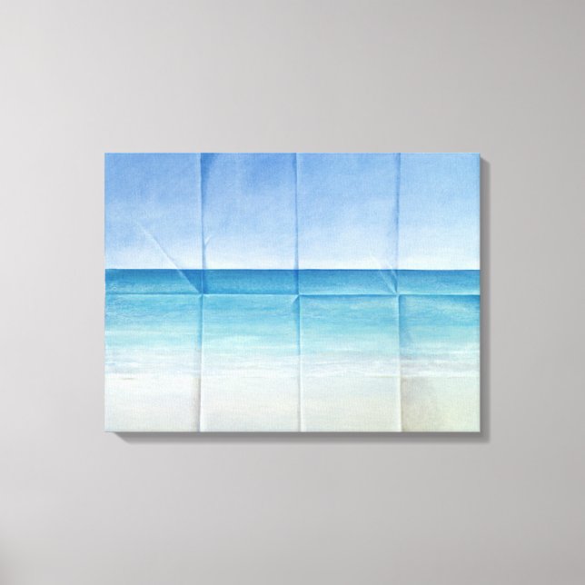 Seascape 1984 canvas print (Front)