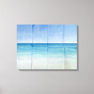 Seascape 1984 canvas print